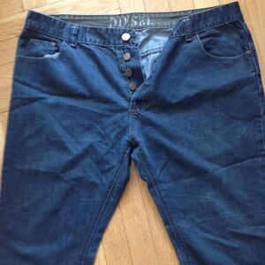 DIESEL mens dark blue/navy denim jeans *36
